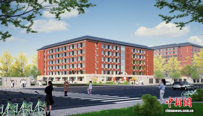 投注：北京科技大學雄安校區第一組團項目四棟宿捨樓封頂